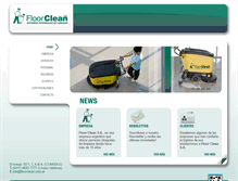 Tablet Screenshot of floorclean.com.ar